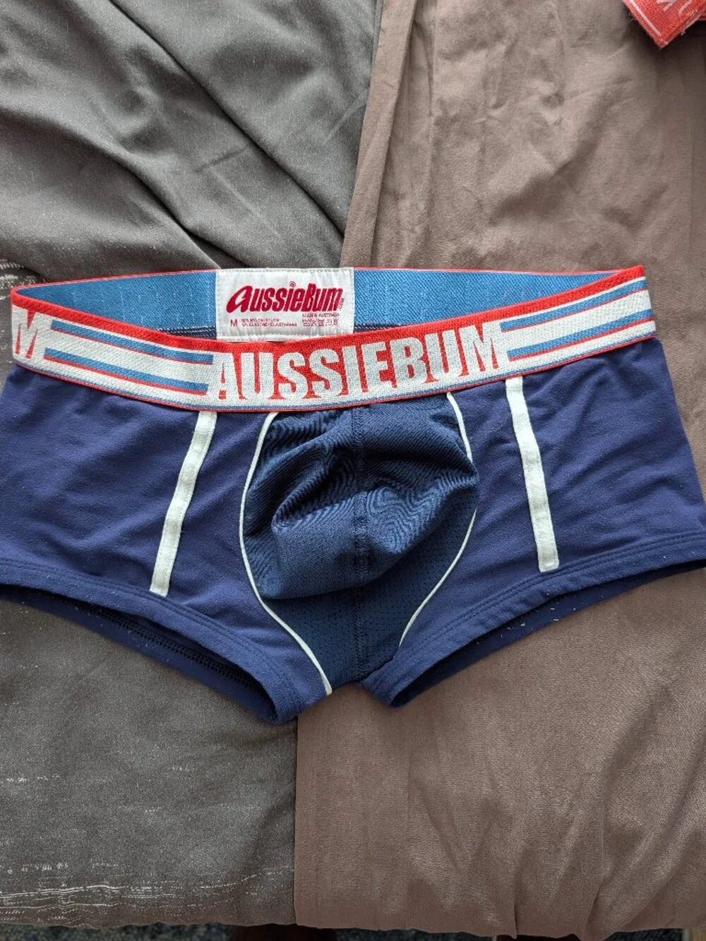 AussieBum Blue Trunks